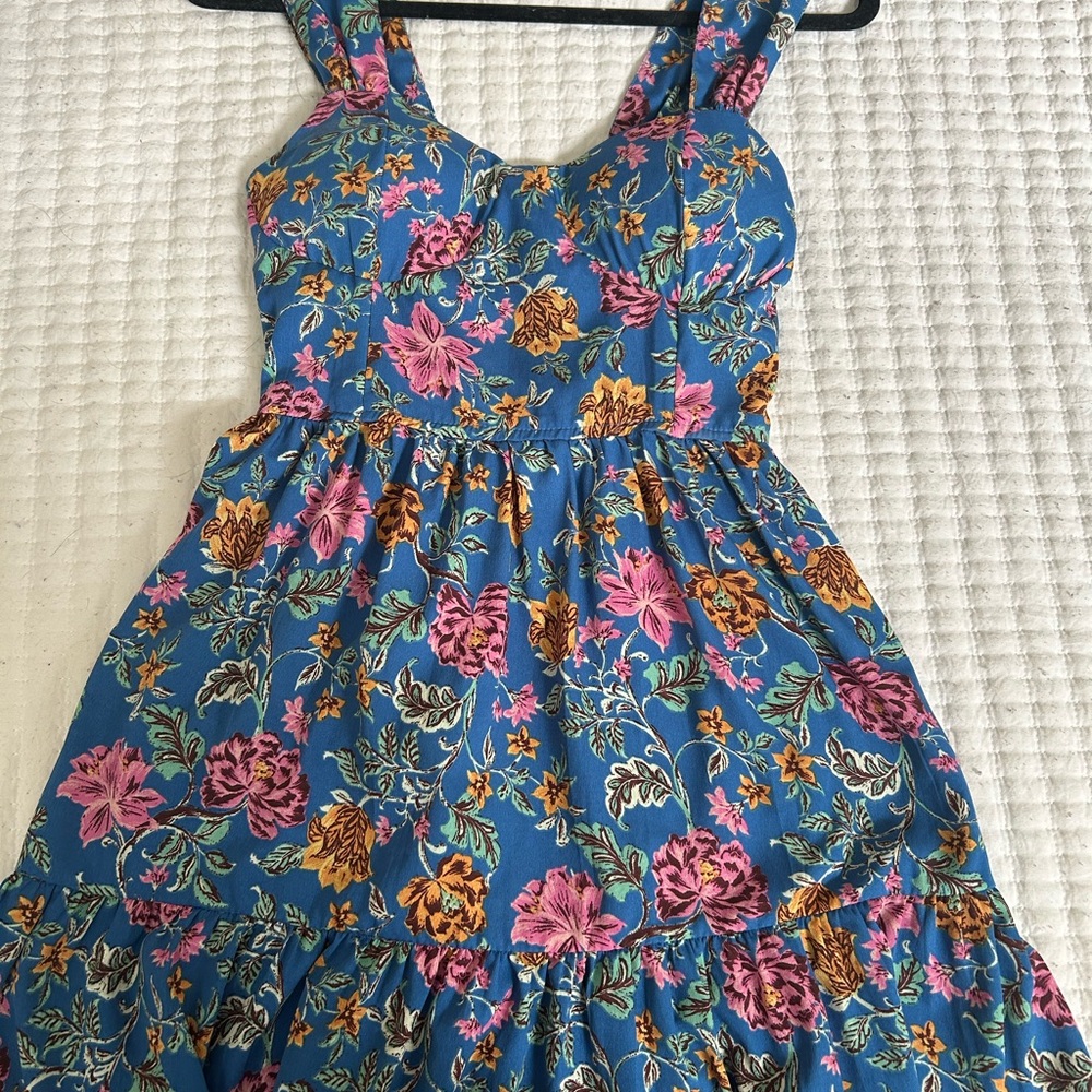 Floral spring dress
